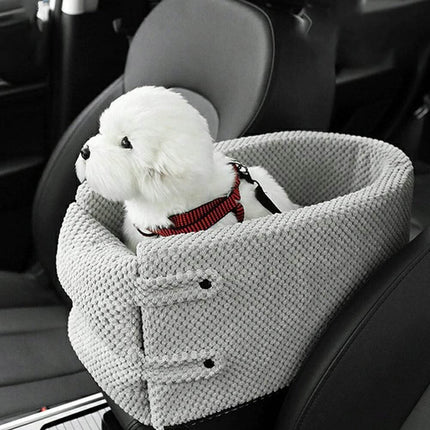 Pet Car Seat Carrier – Travel Bag for Dogs and Cats