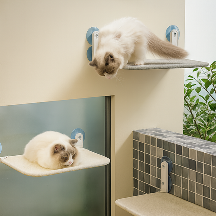 Foldable Cat Hammock – Breathable Windowsill Bed
