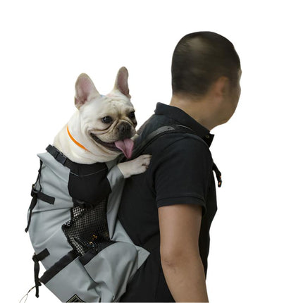 Breathable Dog Carrier Backpack – Adjustable Travel Bag for Dogs