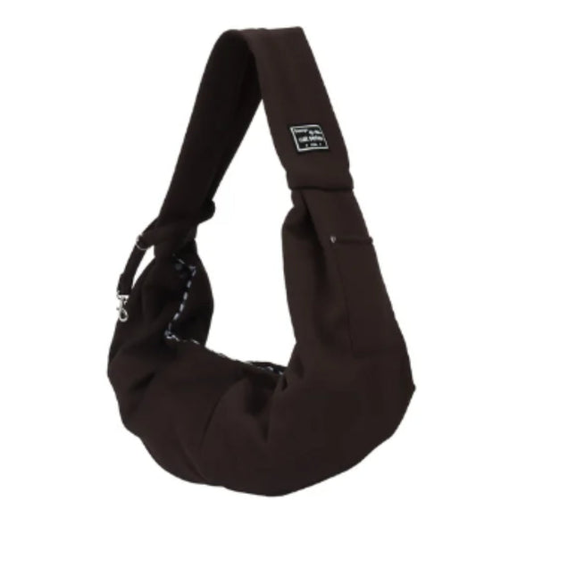 Small Pet Backpack – Shoulder Strap Carrier with Hook