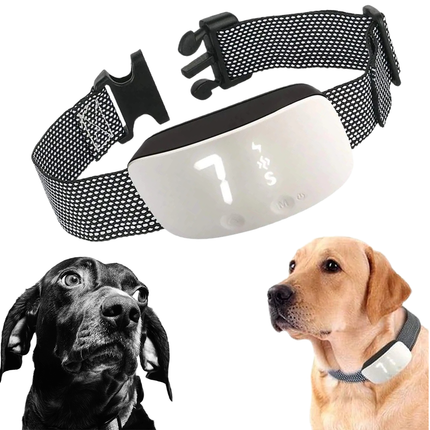 Smart Dog Training Collar – Rechargeable Vibration Anti-Bark Device