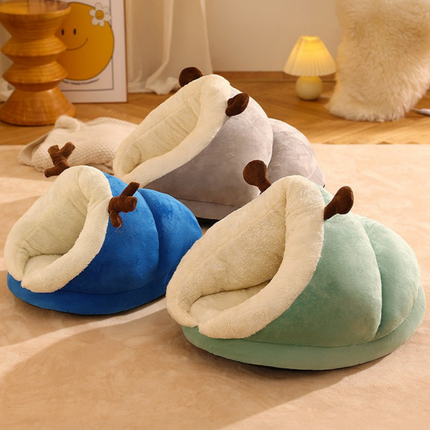 Plush Dog Bed Sofa – Soft Warm Pet Nest for Small and Medium Dogs