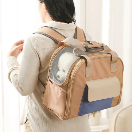 Pet Carrier Backpack – Multifunctional Shoulder Bag for Dogs