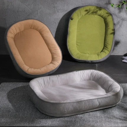PawRest Dog Bed – Removable Washable Round Cushion