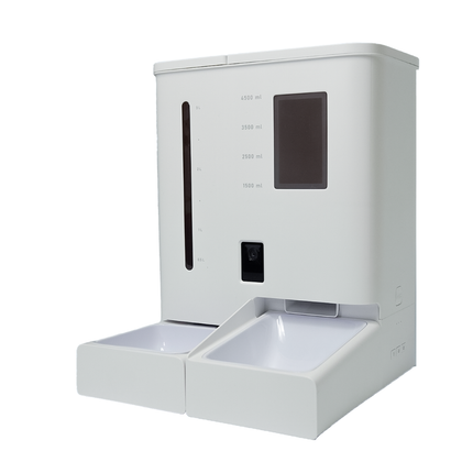 Smart Pet Feeder & Water Fountain – 2-in-1 with Camera and App Control