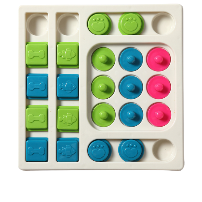 Dog Puzzle Toy – Interactive Slow Feeder Food Dispenser for Pets