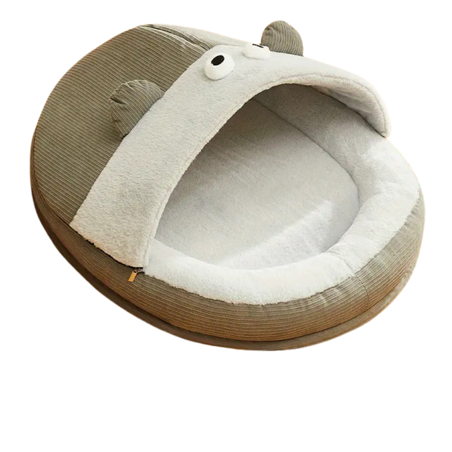 Pet Sleeping Bag Bed – Half-Enclosed Nest for Small Dogs