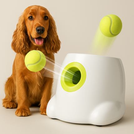 Automatic Dog Ball Launcher with Adjustable Distance
