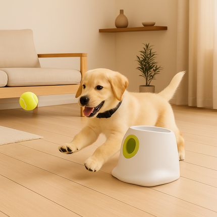 Automatic Dog Ball Launcher with Adjustable Distance