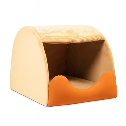 All-Season Dog House Bed – Removable & Washable Indoor Pet Kennel