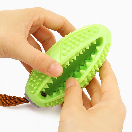 Dog Toy Rubber Ball – Chew & Treat Dispenser