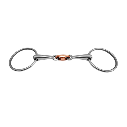 Stainless Steel Horse Bit – Jointed Mouthpiece Equestrian Equipment