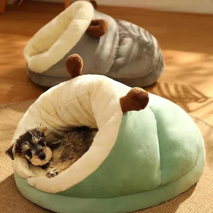 Plush Dog Bed Sofa – Soft Warm Pet Nest for Small and Medium Dogs