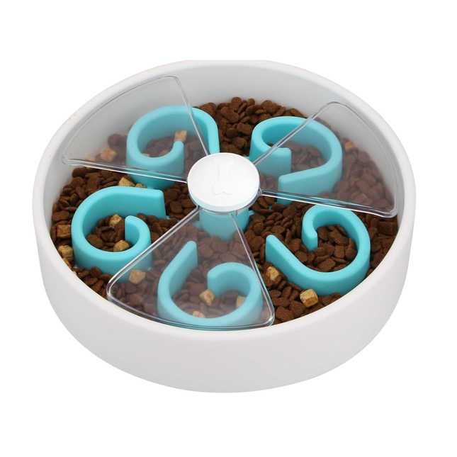 Dog Slow Feeder Bowl – Non-Slip Eco Feeding Dish