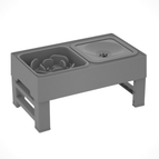 Grey - Anti Drip Tray