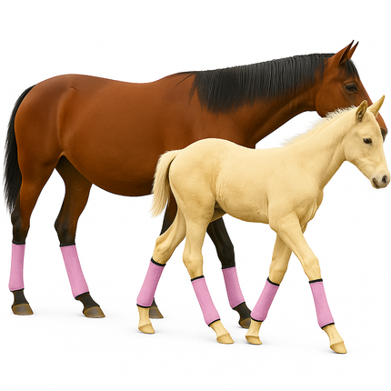 4-Pack Horse Fly Boots – Breathable Mesh Leg Protectors