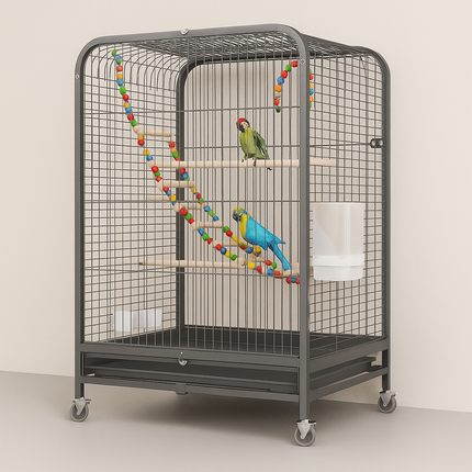 Large Bird Cage Villa - Spacious Pet Habitat