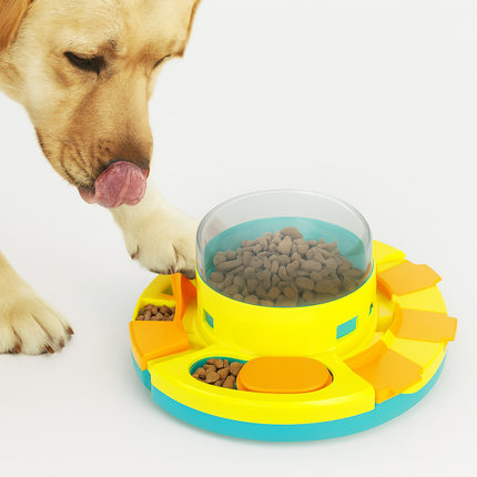 Dog Puzzle Toy – Interactive Slow Feeder Treat Dispenser