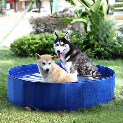 Foldable Pet Pool – Portable PVC Bath for Dogs