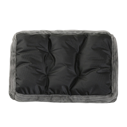 Square Plush Pet Bed – Calming Cushion for Small and Medium Dogs and Cats