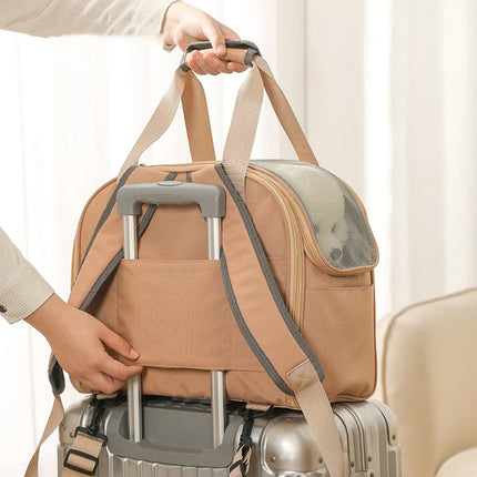 Pet Carrier Backpack – Multifunctional Shoulder Bag for Dogs