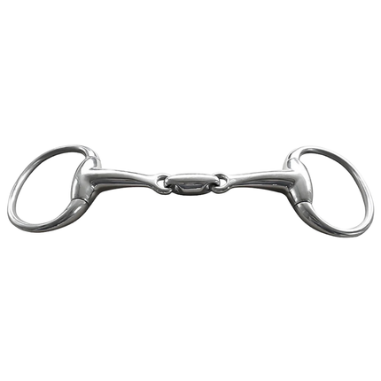 Stainless Steel Horse Bit – Jointed Mouthpiece Equestrian Equipment