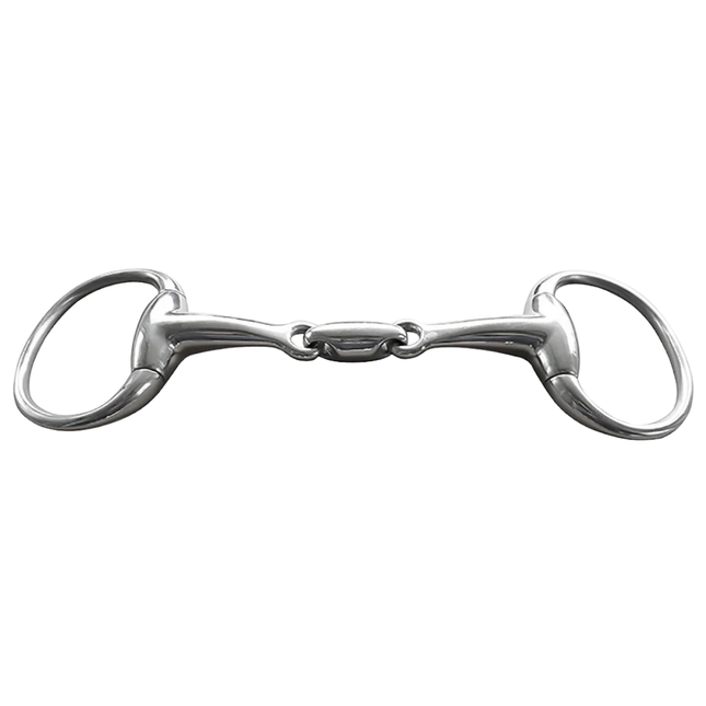 Stainless Steel Horse Bit – Jointed Mouthpiece Equestrian Equipment