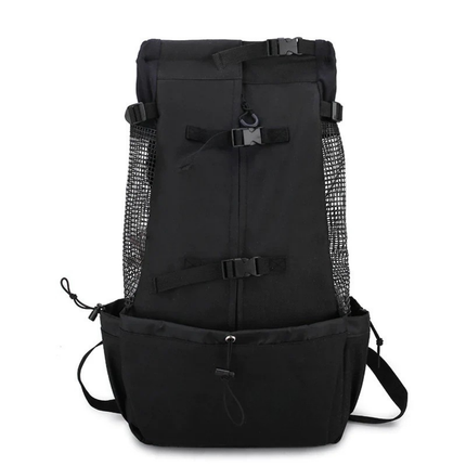 Breathable Dog Carrier Backpack – Adjustable Travel Bag for Dogs