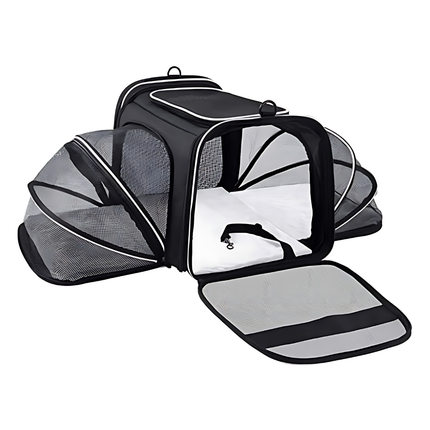 Pet Carrier Backpack – Foldable Breathable Travel Bag