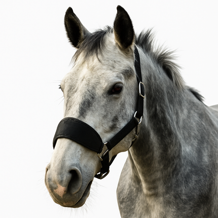 Adjustable Padded Pony Halter – Lightweight Head Collar for Everyday Use