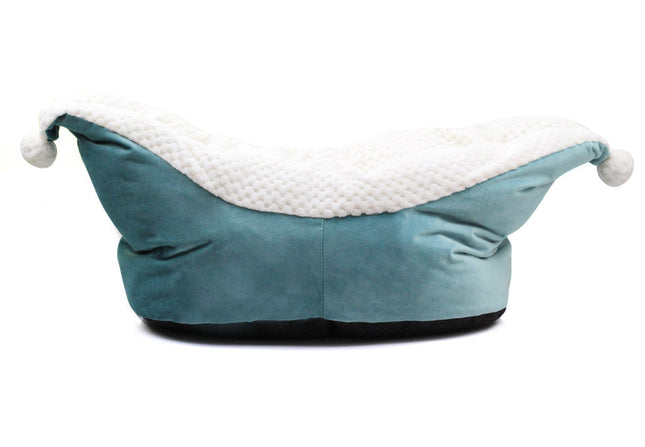 Dog Bed – Boat Shape Washable Fleece Cushion