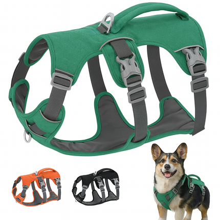 Adjustable Nylon Dog Harness with Handle