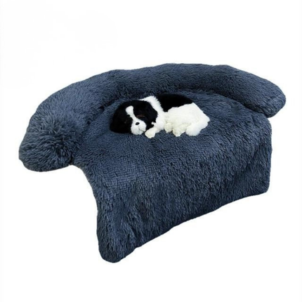 Quishy Plush Pet Blanket – Washable Sofa Protector for Dogs and Cats