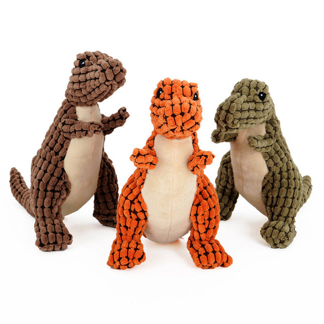 Dinosaur Pet Toy – Interactive Chew Toy for Dogs & Cats