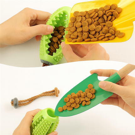 Dog Toy Rubber Ball – Chew & Treat Dispenser