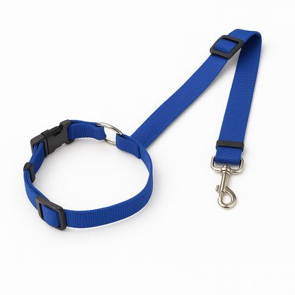 Pet Car Seat Belt – Adjustable Nylon Leash & Safety Belt for Dogs