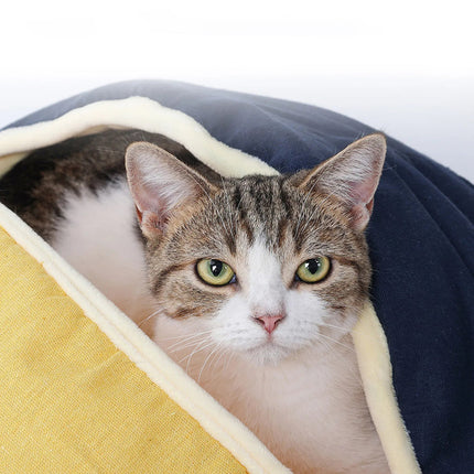 Pet Sleeping Bag – Soft Cushion Bed for Cats