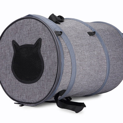 Collapsible Pet Travel Carrier – with Skylight and Ventilation Mesh