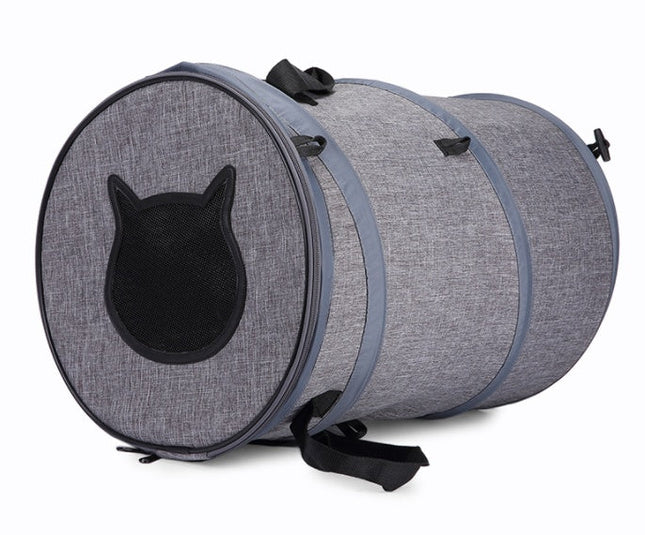 Collapsible Pet Travel Carrier – with Skylight and Ventilation Mesh