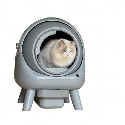 Automatic Cat Litter Box – 50L Smart Self-Cleaning with App Control