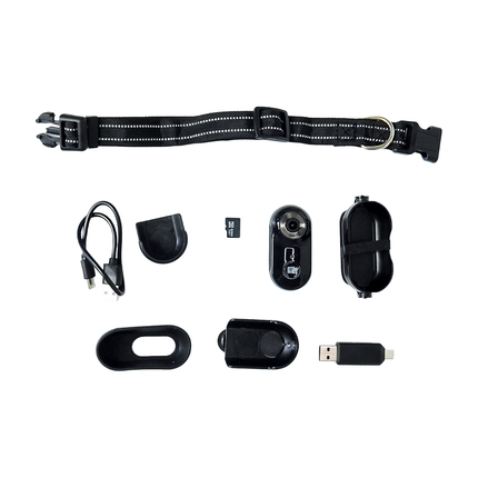 Smart Cam Pet Collar – 4K Portable WiFi Action Camera