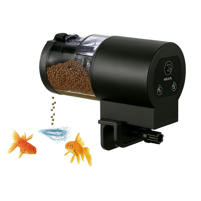 Fish Feeder with Timer – 100ml Capacity for Aquariums