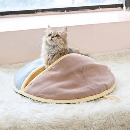 Pet Sleeping Bag – Soft Cushion Bed for Cats