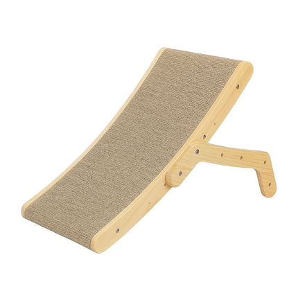 Cat Scratcher Board – 3-in-1 Wooden Frame with Removable Scratch Pads