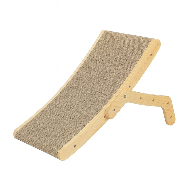 Cat Scratcher Board – 3-in-1 Wooden Frame with Removable Scratch Pads