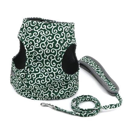 Pet Harness and Leash Set – Adjustable Breathable Vest for Cats