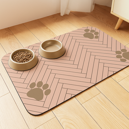 Waterproof Pet Feeding Mat – For Food and Water Bowls