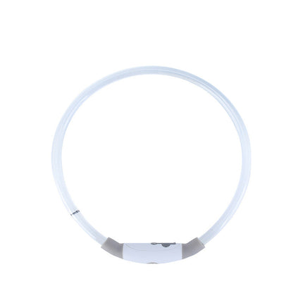 LED Dog Collar – Adjustable USB Rechargeable Light-Up for Night Visibility