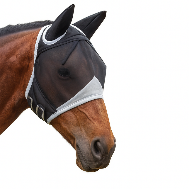 Fly Mask for Horses – Adjustable & Lightweight
