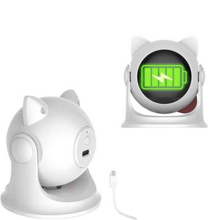 Automatic Rechargeable Cat Laser Toy – Interactive Indoor Pet Play Light with Speed Modes